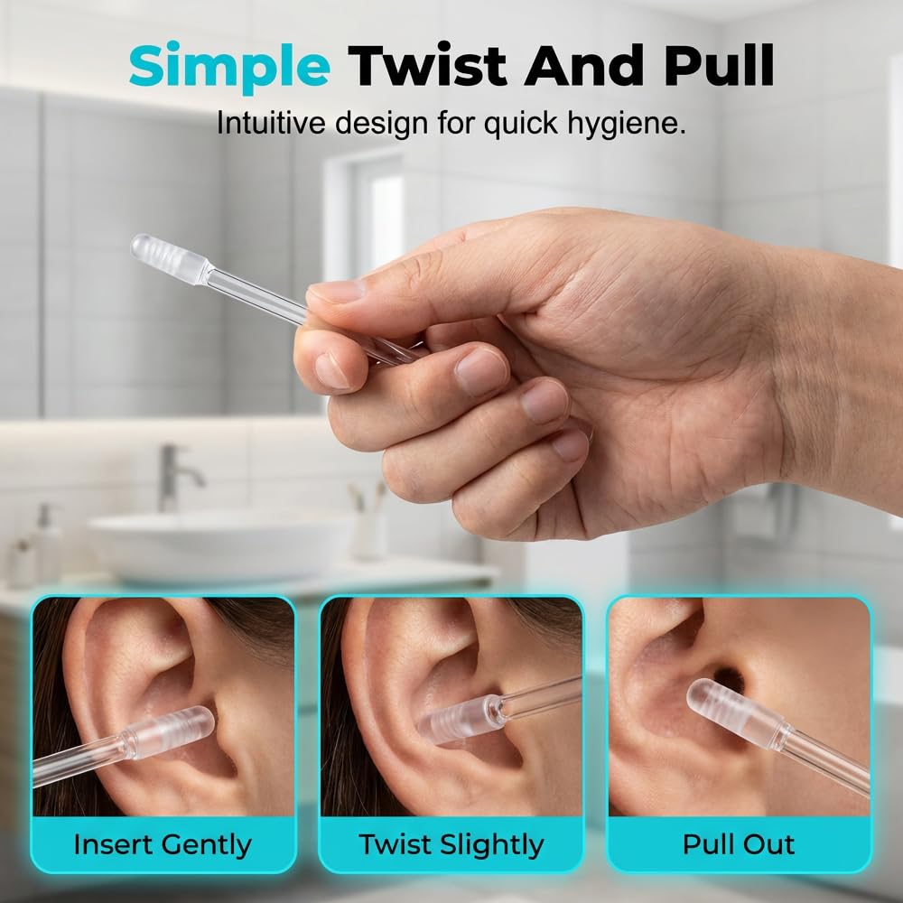 ๐ฅณ2026 HOT SALE๐ฅณ๐50K+ SOLD!๐งโโ๏ธ๐ฟ 50% OFF! Reusable Earwax Remover โ Soft adhesive tip, no cotton mess. Simple & gentle for seniors. Keep ears clean & comfortable. ๐คฒ๐