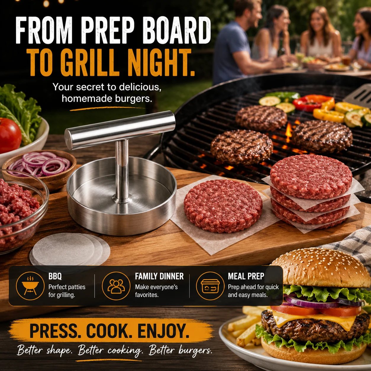 🔥60% OFF + 90- Day Easy Returns 🍔