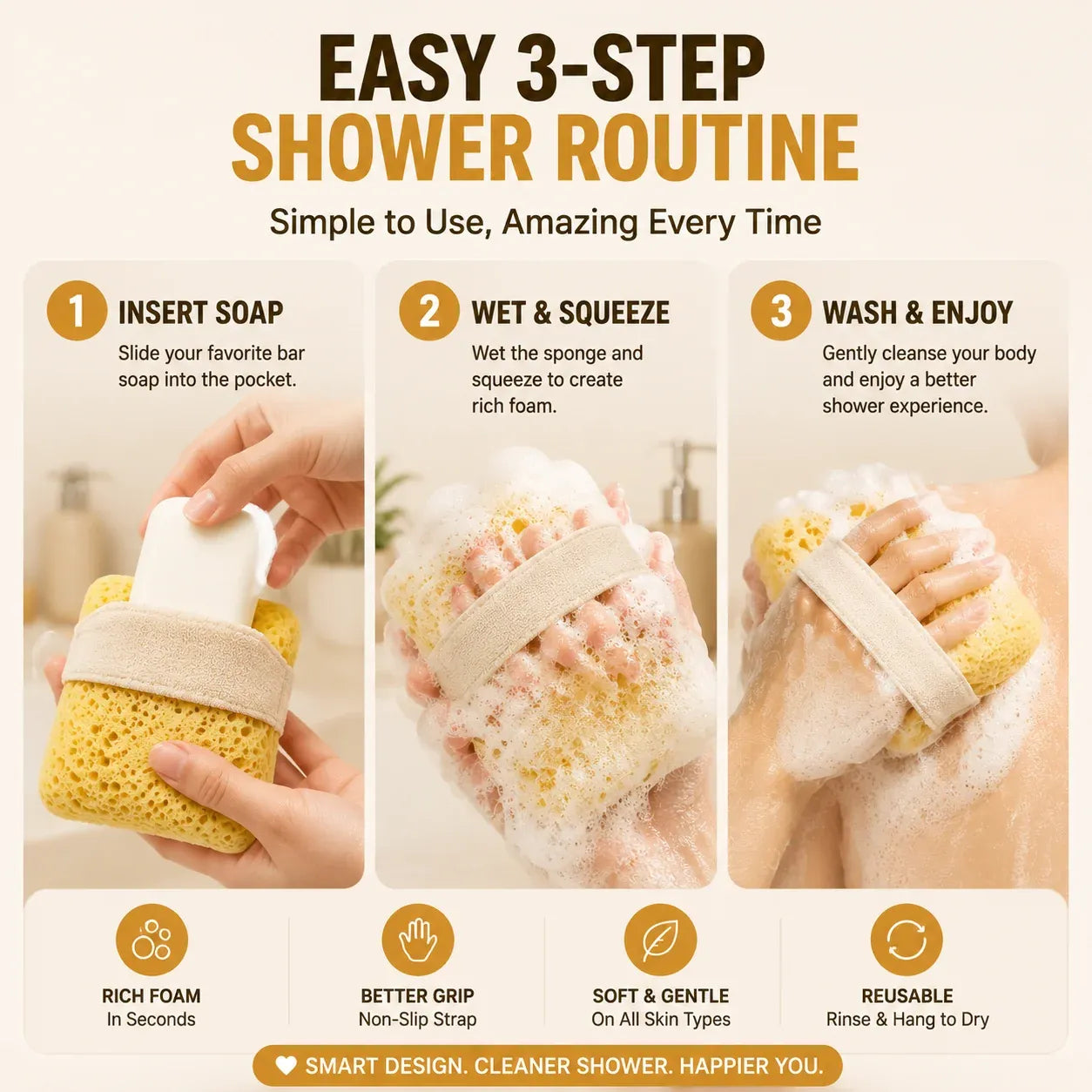 🔥60% OFF🔥 + 90- Day Easy Returns🚿