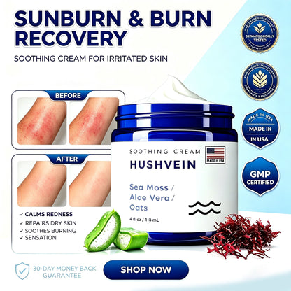 🔥Last Day 50% OFF🎁HUSHVEIN™ Intensive Sea Moss Soothing Cream