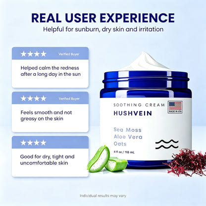 🔥Last Day 50% OFF🎁HUSHVEIN™ Intensive Sea Moss Soothing Cream
