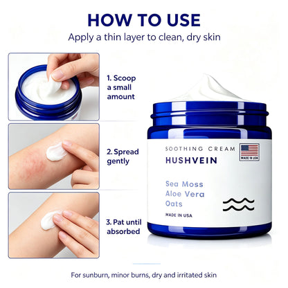 🔥Last Day 50% OFF🎁HUSHVEIN™ Intensive Sea Moss Soothing Cream