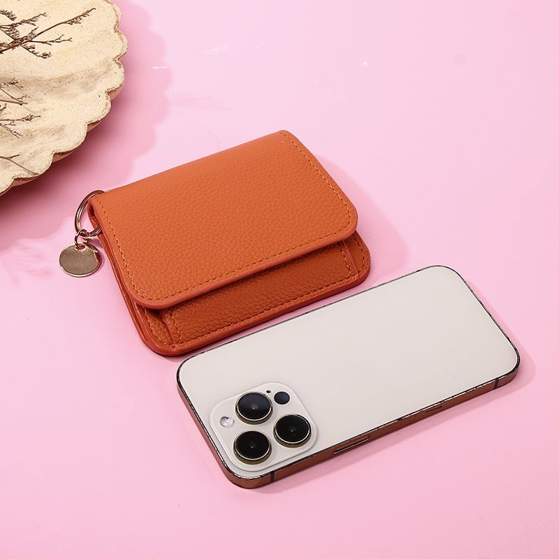 💖Hot 50% OFF🌹Short Wallets for Women – Fashionable Card Holder with Key Ring & Coin Purse