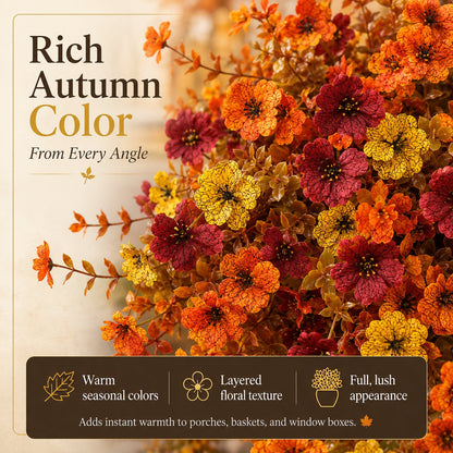 🎃 Halloween Early Bird Sale | 49% OFF🍂 Fall Porch Faux Flower Bundles