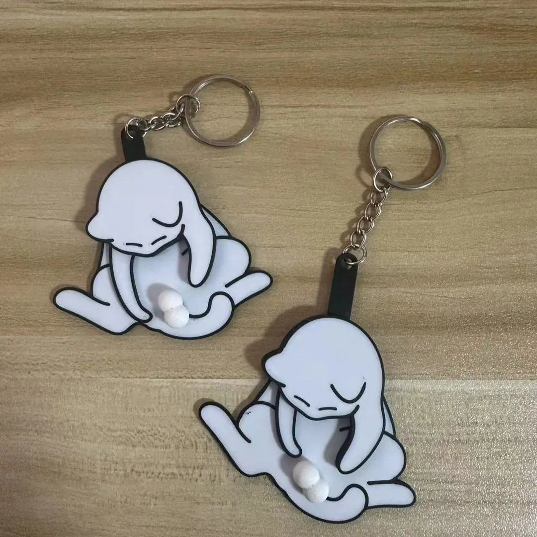 ✨Hot Sale 69% OFF--🤣Funny Wiggling Cat Keychain