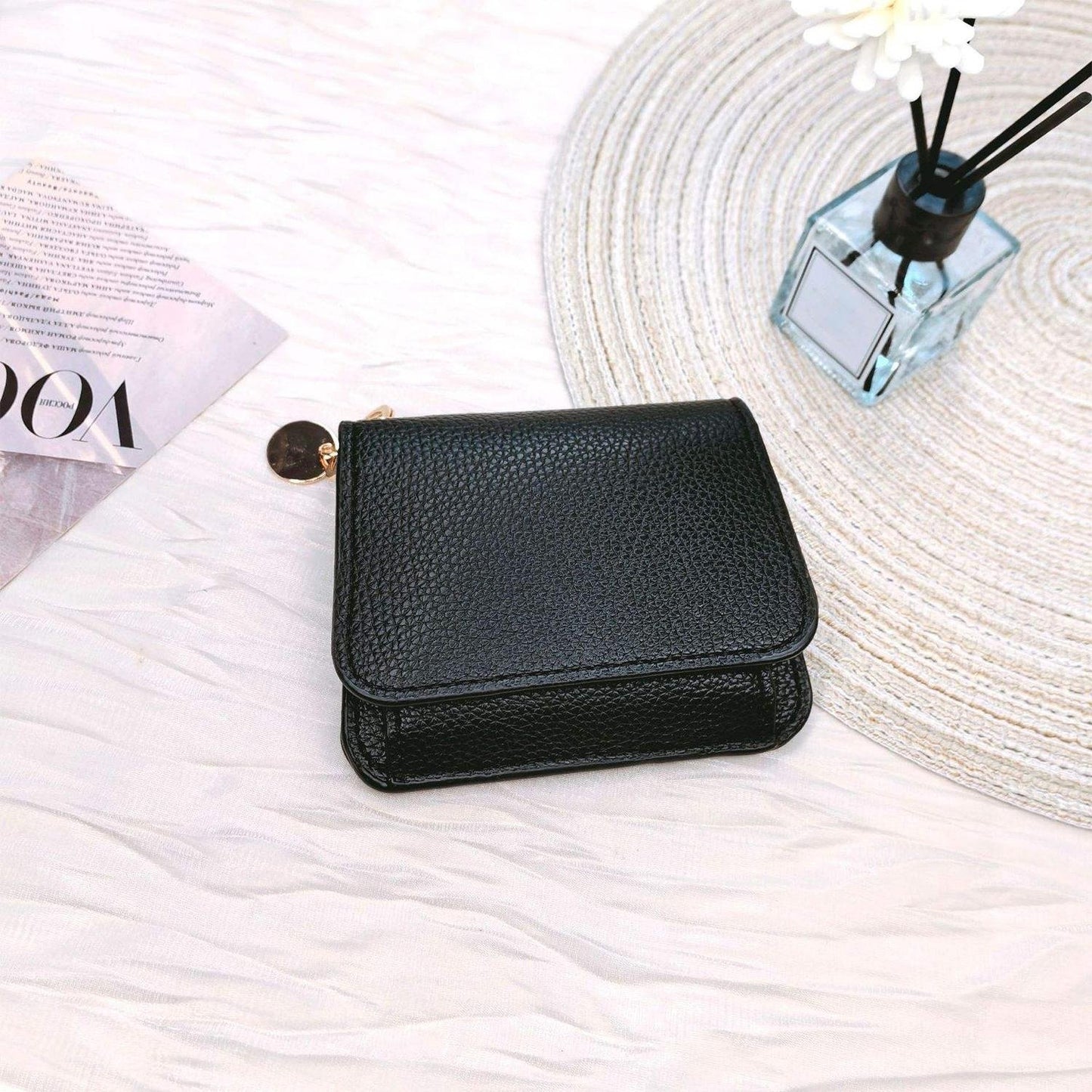 💖Hot 50% OFF🌹Short Wallets for Women – Fashionable Card Holder with Key Ring & Coin Purse