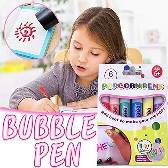 🔥Last Day 50% OFF🎁🔮Magic Pen – Draw 3D with one stroke!🎄 DIY Bubble Popcorn Drawing Pens🔥