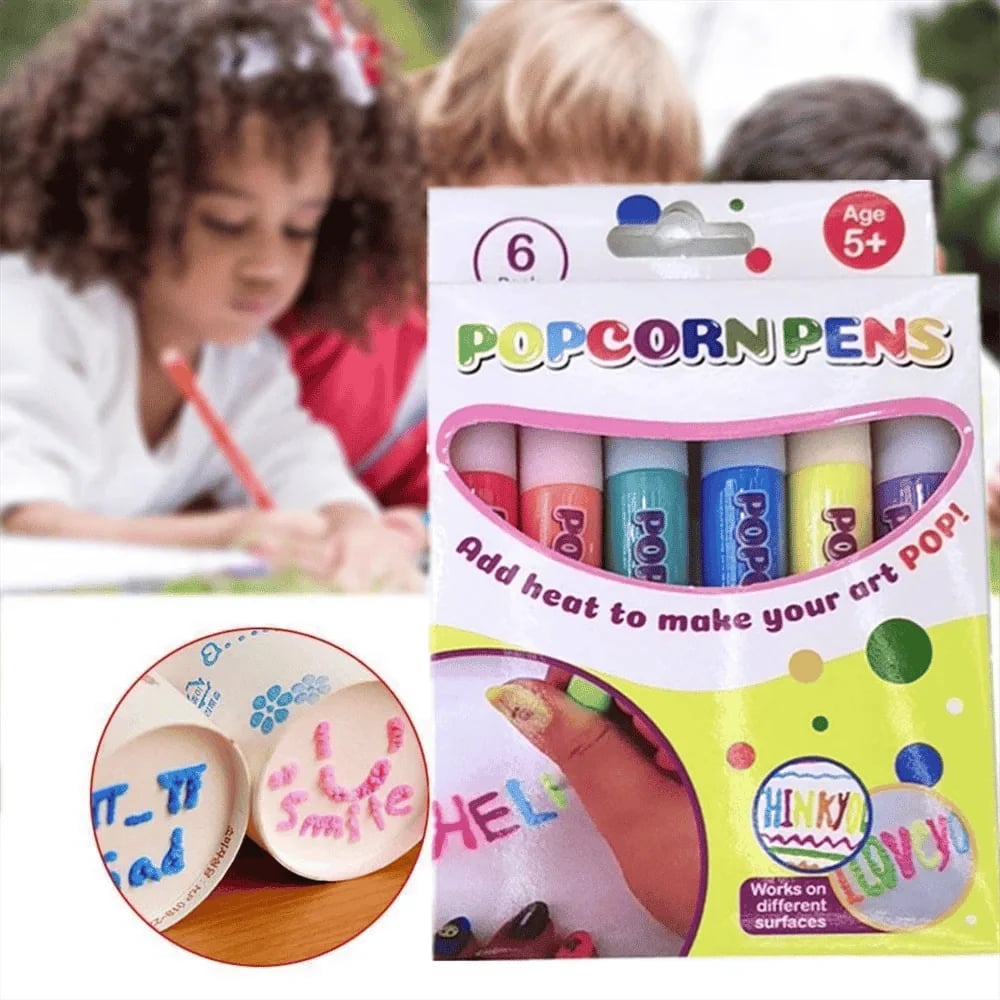 🔥Last Day 50% OFF🎁🔮Magic Pen – Draw 3D with one stroke!🎄 DIY Bubble Popcorn Drawing Pens🔥