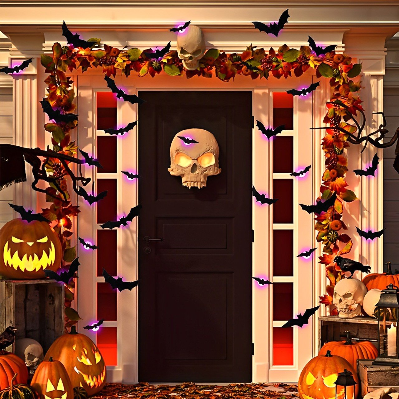 🦇Halloween 3D Lighted Bats