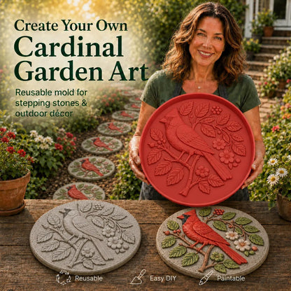 💥 LAST DAY 49% OFF - 🐦 Hummingbird Garden Art Stepping Stone Mold