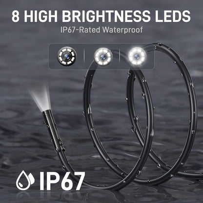 ⏰🔥LIMITED TIME 50% OFF!🔥50K+ SOLD!3 In 1 Endoscope