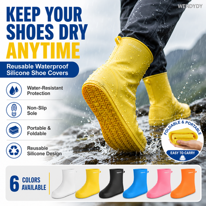 🔥Last Day 49% OFF-Stop Soaked Sneakers! Heavy-Duty Rain Shoe Covers – Anti-Slip & Fold Into Your Bag 🌧️
