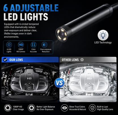 ⏰🔥LIMITED TIME 50% OFF!🔥50K+ SOLD!3 In 1 Endoscope