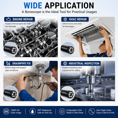 ⏰🔥LIMITED TIME 50% OFF!🔥50K+ SOLD!3 In 1 Endoscope