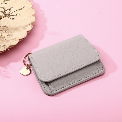 💖Hot 50% OFF🌹Short Wallets for Women – Fashionable Card Holder with Key Ring & Coin Purse