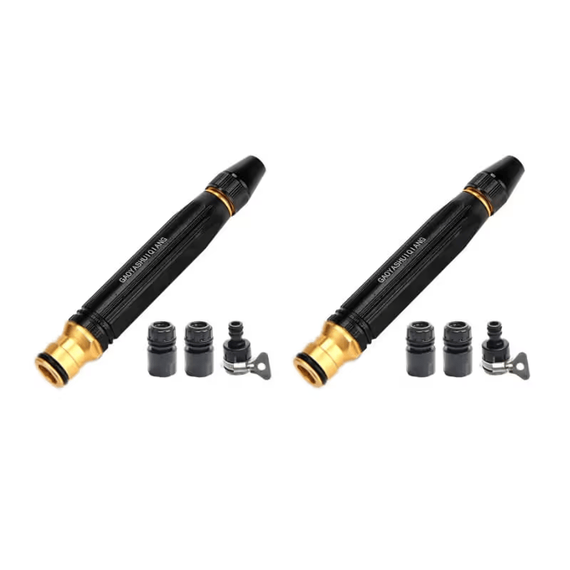 🏆25K+ SOLD 🔥✨Heavy Duty Adjustable Twist Hose Nozzle Jet Sweeper Nozzle