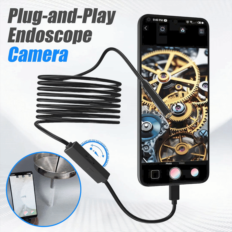 ⏰🔥LIMITED TIME 50% OFF!🔥50K+ SOLD!3 In 1 Endoscope