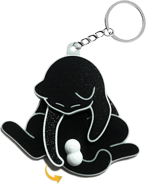 ✨Hot Sale 69% OFF--🤣Funny Wiggling Cat Keychain