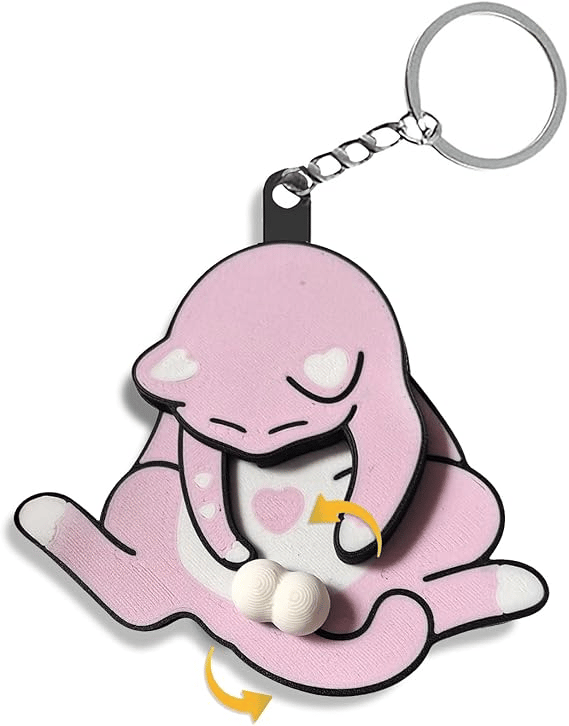 ✨Hot Sale 69% OFF--🤣Funny Wiggling Cat Keychain