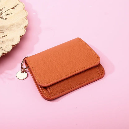 💖Hot 50% OFF🌹Short Wallets for Women – Fashionable Card Holder with Key Ring & Coin Purse