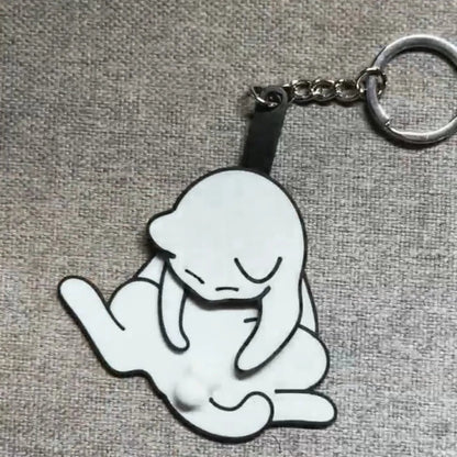 ✨Hot Sale 69% OFF--🤣Funny Wiggling Cat Keychain